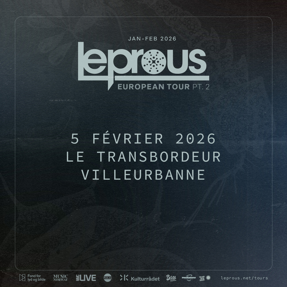 Leprous au Transbordeur le 5 février 2026